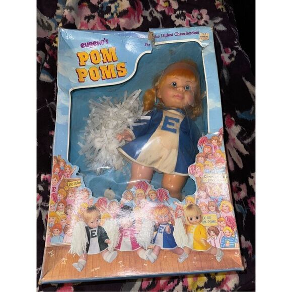 American Girl Cheerleader 18 NWT vintage cheerleader pom pom doll